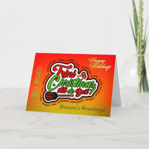 Cartes Pour Fêtes Annuelles Joyeuses fêtes / Noël à Trini