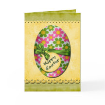 Joyeuses fleurs Oeuf de Pâques