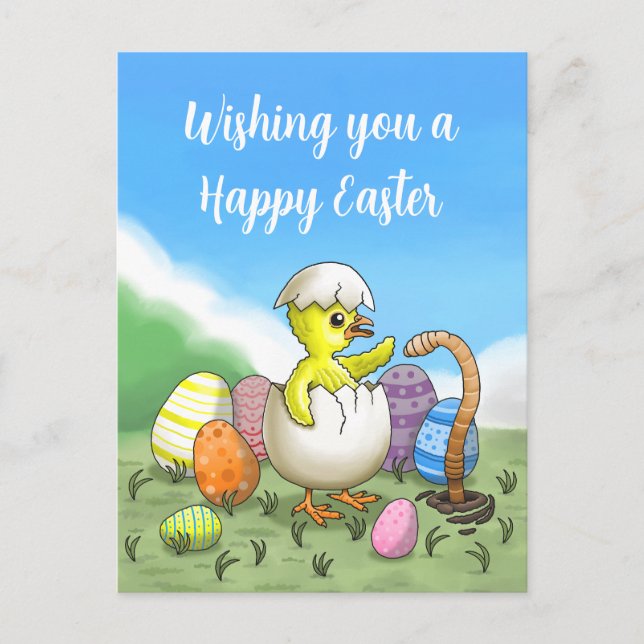 Cartes Pour Fêtes Annuelles Joyeuses Pâques (Devant)