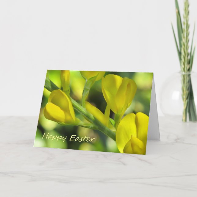 Cartes Pour Fêtes Annuelles Joyeuses Pâques (Devant)