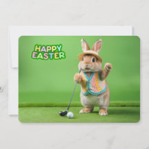 Joyeuses Pâques de la part de Golf Bunny d'Hilton 