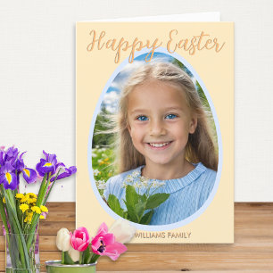 Cartes Pour Fêtes Annuelles Joyeuses Pâques Photo personnalisée
