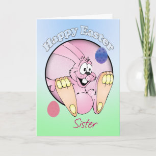 Cartes Pour Fêtes Annuelles Joyeuses Pâques - soeur