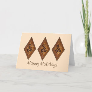 Cartes Pour Fêtes Annuelles Joyeuses Vacances Diamond Sand Tart Christmas Cook