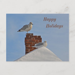 Cartes Pour Fêtes Annuelles Joyeuses vacances en bord de mer
