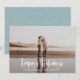 Cartes Pour Fêtes Annuelles Joyeuses vacances modernes, minimum de noël photo