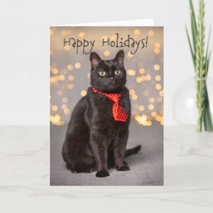 Cartes Pour Fêtes Annuelles Joyeuses Vacances Pour Toute Personne Mignonne Cha