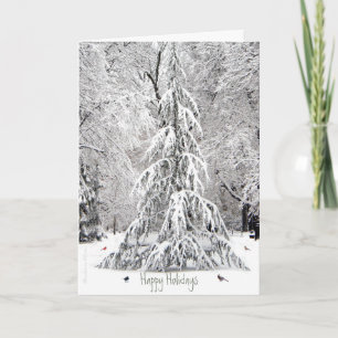 Cartes Pour Fêtes Annuelles Joyeuses vacances : Profitez des plaisirs simples 