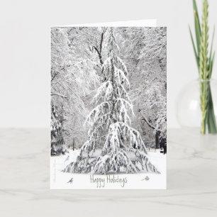 Cartes Pour Fêtes Annuelles Joyeuses vacances : Profitez des plaisirs simples 