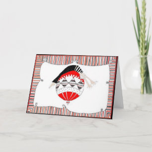 Cartes Pour Fêtes Annuelles Joyeuses vacances saines et équilibrées