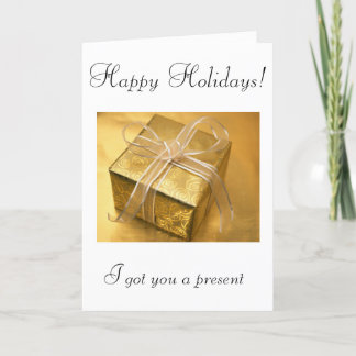 Cartes Pour Fêtes Annuelles Joyeuses vacances ! (salutations de l'Agence)