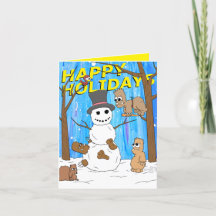 Joyeuses vacances Snowman Yeti Fun