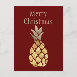 Cartes Pour Fêtes Annuelles Joyeux ananas de Noël