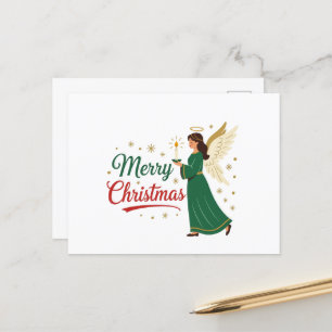 Cartes Pour Fêtes Annuelles Joyeux Ange de Noël