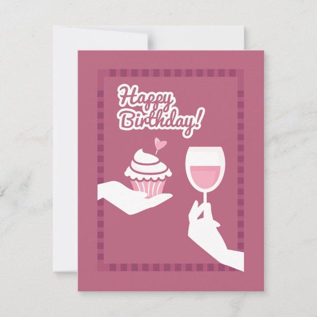 Cartes Pour Fêtes Annuelles Joyeux anniversaire (Devant)