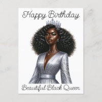 Joyeux anniversaire belle reine noire melanin sist