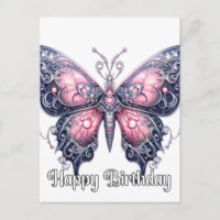 Joyeux Anniversaire Création Papillon Design