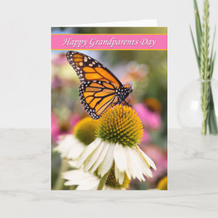 Cartes Pour Fêtes Annuelles Joyeux anniversaire de Beautiful Monarch Butterfly