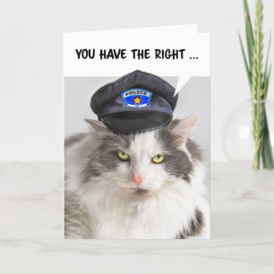 Cartes Pour Fêtes Annuelles Joyeux Anniversaire Pour N'Importe Qui Police Humo