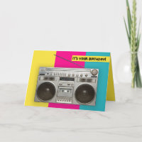 Joyeux Anniversaire Pour N'Importe Qui Rétro Boomb