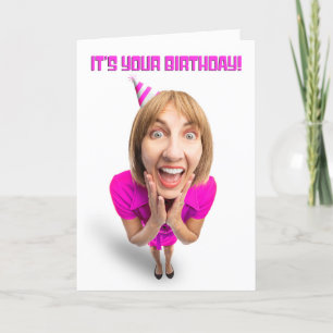 Cartes Pour Fêtes Annuelles Joyeux Anniversaire Pour Toute Personne Excitée Fe