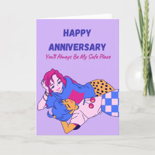 Cartes Pour Fêtes Annuelles Joyeux Anniversaire Vous serez toujours mon espace