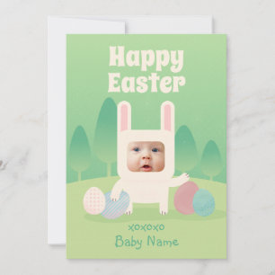 Cartes Pour Fêtes Annuelles Joyeux Bébé Bébé 1er Pâques