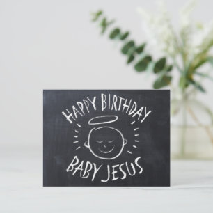 Cartes Pour Fêtes Annuelles Joyeux bébé Jésus - Noël religieux