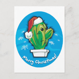 Cartes Pour Fêtes Annuelles Joyeux Cactus de Noël