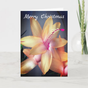 Cartes Pour Fêtes Annuelles *~* Joyeux Cactus Flower Personnaliser
