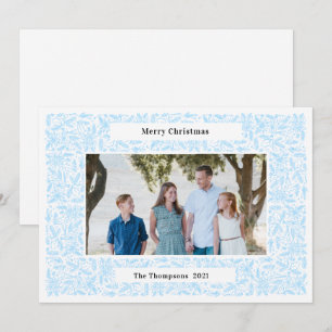 Cartes Pour Fêtes Annuelles Joyeux cadre de Noël Lumière de vacances