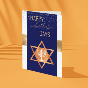 Cartes Pour Fêtes Annuelles Joyeux Challah Days Hanukkah