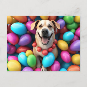 Cartes Pour Fêtes Annuelles Joyeux chien de Pâques