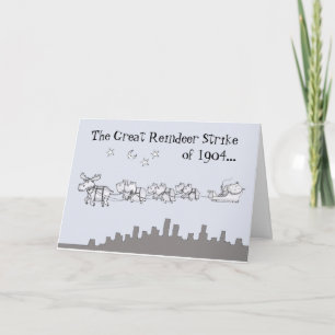 Cartes Pour Fêtes Annuelles Joyeux Christmoose