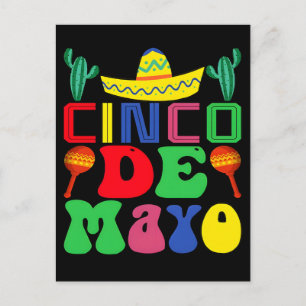 Cartes Pour Fêtes Annuelles Joyeux cinco de mayo cinq mai journée motivationne