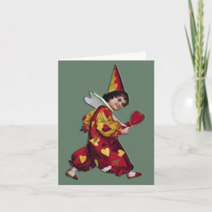 Cartes Pour Fêtes Annuelles Joyeux Clown Valentine