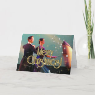 Cartes Pour Fêtes Annuelles Joyeux danseurs de Noël PERSONNALISÉS