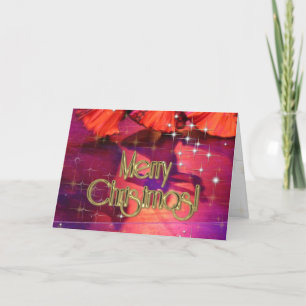 Cartes Pour Fêtes Annuelles Joyeux danseurs de Noël PERSONNALISÉS