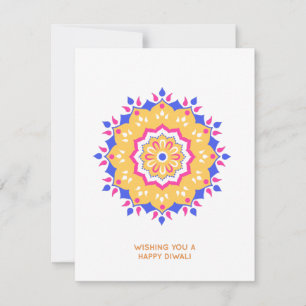 Cartes Pour Fêtes Annuelles Joyeux Diwali