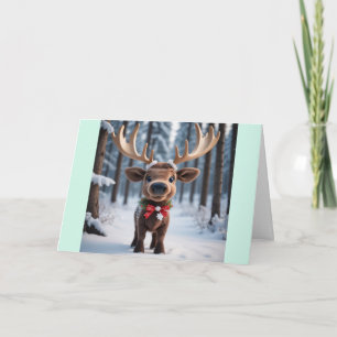 Cartes Pour Fêtes Annuelles Joyeux Élan 