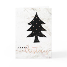 Joyeux en marbre | Noël moderne