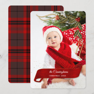 Cartes Pour Fêtes Annuelles Joyeux et Jolly avec des vaches de Holly Photo