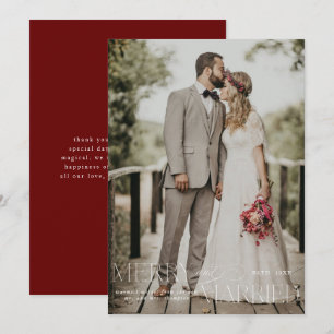Cartes Pour Fêtes Annuelles Joyeux et marié Premier Noël photo fraîchement pub
