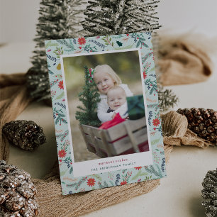Cartes Pour Fêtes Annuelles Joyeux Foliage Photo