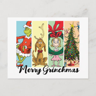 Cartes Pour Fêtes Annuelles Joyeux Grinchmas Collage de Fêtes
