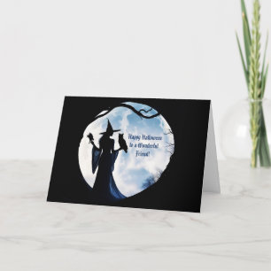 Cartes Pour Fêtes Annuelles Joyeux Halloween à un merveilleux ami !