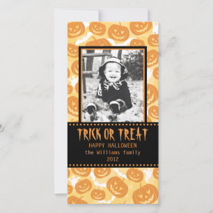 Cartes Pour Fêtes Annuelles Joyeux Halloween   CITROUILLE