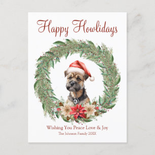 Cartes Pour Fêtes Annuelles Joyeux Howlidays Chien Mignon Cairn Terrier