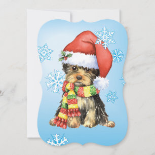 Cartes Pour Fêtes Annuelles Joyeux Howlidays Yorkie
