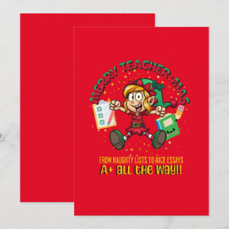 Cartes Pour Fêtes Annuelles Joyeux Jour-de-l'enseignant !